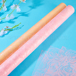 40Pcs 2 Colors Waterproof Paper Flower Wrapping Paper&nbsp;AJEW-TA0003-27