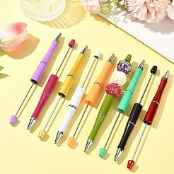 9Pcs ABS Plastic Ball-Point Pen&nbsp;AJEW-FS0001-43C