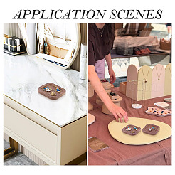 Wood Display Trays for Earrings Rings Bracelets&nbsp;ODIS-TA0001-11