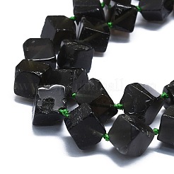 Natural Tektite Beads Strands&nbsp;G-K245-F06-03