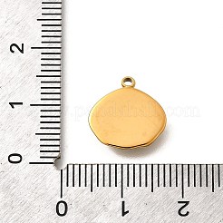 Brass Enamel Charms&nbsp;STAS-Q347-16G-1