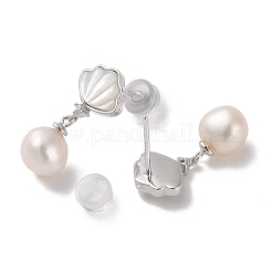 Anti-Tarnish Sterling Silver Stud Earrings&nbsp;EJEW-C087-04P