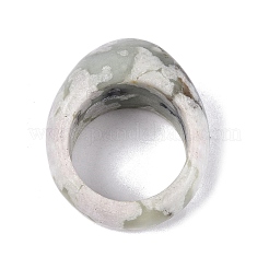 Natural Peace Jade Finger Rings for Unisex&nbsp;G-Q601-19D