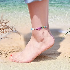 DIY Summer Beach Anklet Making&nbsp;DIY-SC0002-66