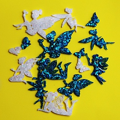Fairy & Butterfly Cabochon DIY Silhouette Statue Silicone Molds&nbsp;LS-SIMO-R002-06