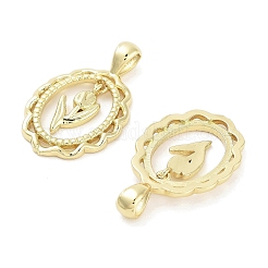 Rack Plating Brass Pendants&nbsp;KK-Z064-24G-01