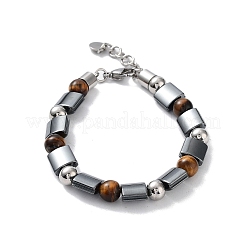 Synthetic Non-magnetic Hematite Beaded Bracelets&nbsp;BJEW-Q334-06