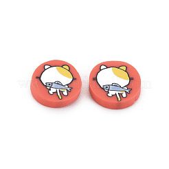 Handmade Polymer Clay Cabochons&nbsp;CLAY-N006-100