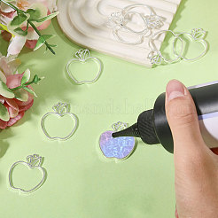 24Pcs Alloy Pendant Cabochon Settings&nbsp;FIND-CA0011-57S
