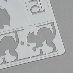 Large Plastic Reusable Drawing Painting Stencils Templates&nbsp;DIY-F053-25A