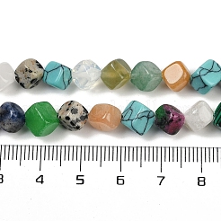 Natural & Synthetic Mixed Gemstone Beads Strands&nbsp;G-A257-A20-01