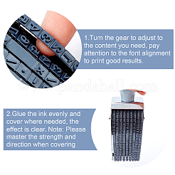 Plastic Stamps&nbsp;DIY-WH0190-45