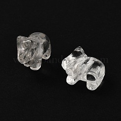 Chinese Zodiac Natural Quartz Crystal Carved Beads&nbsp;G-D300-01F