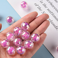 Transparent Acrylic Beads&nbsp;TACR-S152-14B-A13