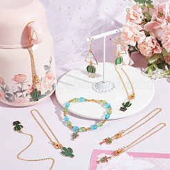 10Pcs 5 Style Alloy Enamel Wine Glass Charms&nbsp;HJEW-AB00063