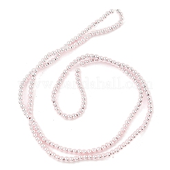 Electroplated Synthetic Non-magnetic Hematite Beads Strands&nbsp;G-A263-J01-01