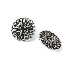 Tibetan Style Alloy Shank Buttons&nbsp;X-TIBE-R179-AS-LF