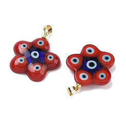 Handmade Lampwork Pendants&nbsp;LAMP-D006-07G
