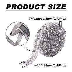 Hotfix Rhinestone Ribbon&nbsp;YS-TAC0001-07