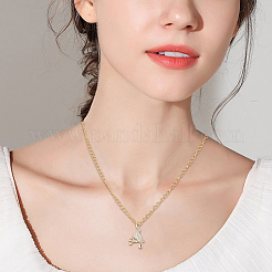 10Pcs Brass Micro Pave Clear Cubic Zirconia Pendants&nbsp;KK-BBC0024-49