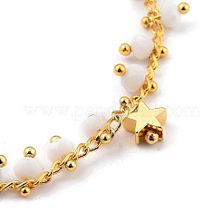 Brass Beaded Bracelets&nbsp;BJEW-JB05433
