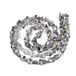 Electroplate Glass Beads Strands&nbsp;EGLA-Q135-04A-A06