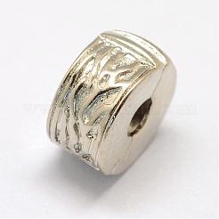 Alloy European Style Clasps&nbsp;PDLC-R001-08P