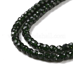 Synthetic Green Goldstone Beads Strands&nbsp;G-H280-06