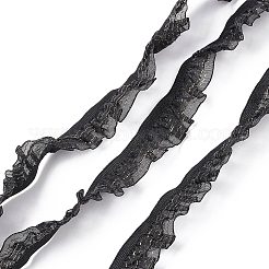 Double Tiers Pleated Chiffon Polyester Ribbons&nbsp;OCOR-XCP0001-62