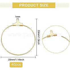 40Pcs Brass Pendants&nbsp;KK-BC0001-94
