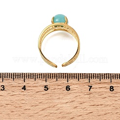 304 Stainless Steel Cuff Open Rings&nbsp;RJEW-D352-02G-01