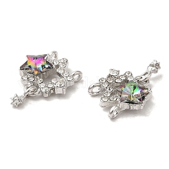 Zinc Alloy Crystal Pendants&nbsp;LS-PALLOY-Q449-02P