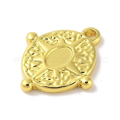 304 Stainless Steel Pendant Cabochon Settings&nbsp;STAS-A097-07G