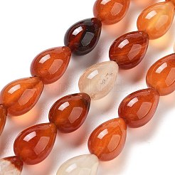 Natural Red Agate Beads Strands&nbsp;G-B106-A22-02