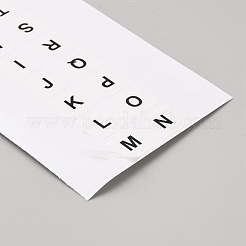Paper Letter Self-Adhesive Stickers&nbsp;DIY-WH20007-382B