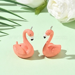 Opaque Resin Pendants&nbsp;RESI-YW0004-71B-01