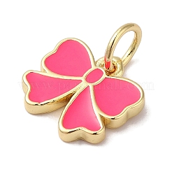 Rack Plating Brass Enamel Charms&nbsp;KK-B092-13G-02