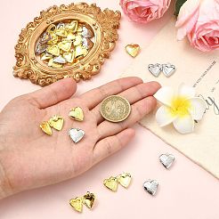 30Pcs Brass Locket Pendants&nbsp;KK-SZ0003-18