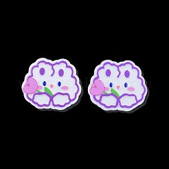 Printed Acrylic Cabochons&nbsp;OACR-N135-12