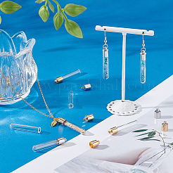 Glass Bottle Pendants&nbsp;GLAA-PH0007-29