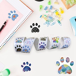 500Pcs Dog Paw Stickers&nbsp;AJEW-DJ0004-18