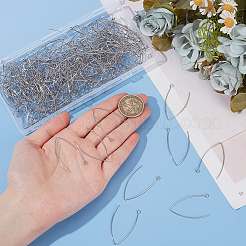 200Pcs 304 Stainless Steel Earring Hooks&nbsp;STAS-UN0058-49