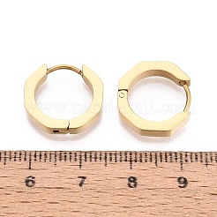 304 Stainless Steel Hoop Earrings&nbsp;STAS-T074-38G-A