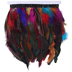 1 Bundle Fashion Feather Cloth Strand Costume Accessories&nbsp;DIY-GF0012-59C