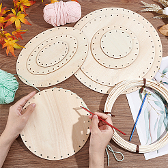 1 Set Wooden Knitting Crochet Bottoms Set&nbsp;WOOD-PH0002-57