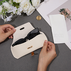 1Pc Rectangle Imitation Leather Eyeglass Case&nbsp;AJEW-CN0005-51B