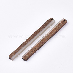 Resin & Walnut Wood Big Pendants&nbsp;RESI-T035-02