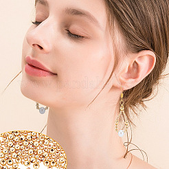 3 Styles Brass Round Spacer Beads&nbsp;KK-AR0003-68