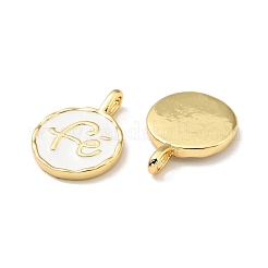 Brass Enamel Charms&nbsp;KK-G416-57G-01
