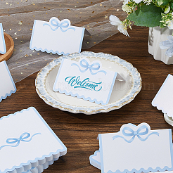 Paper Table Place Cards&nbsp;OFST-WH0004-156D